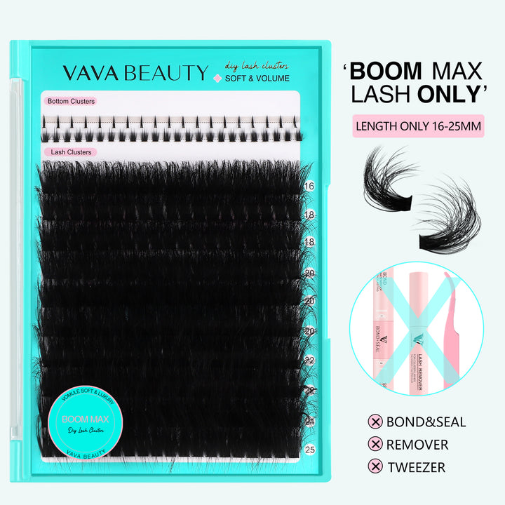 Boom Max Lash Clusters