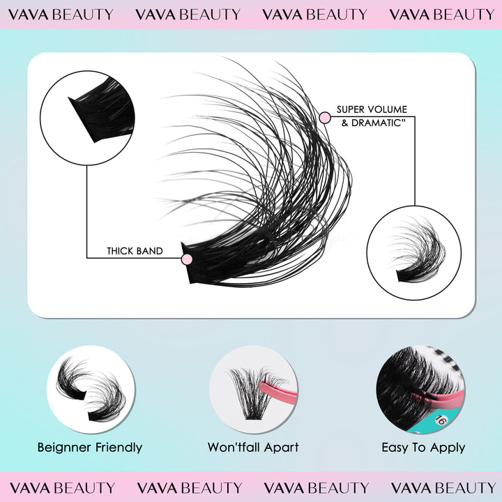 Boom Max Lash Clusters