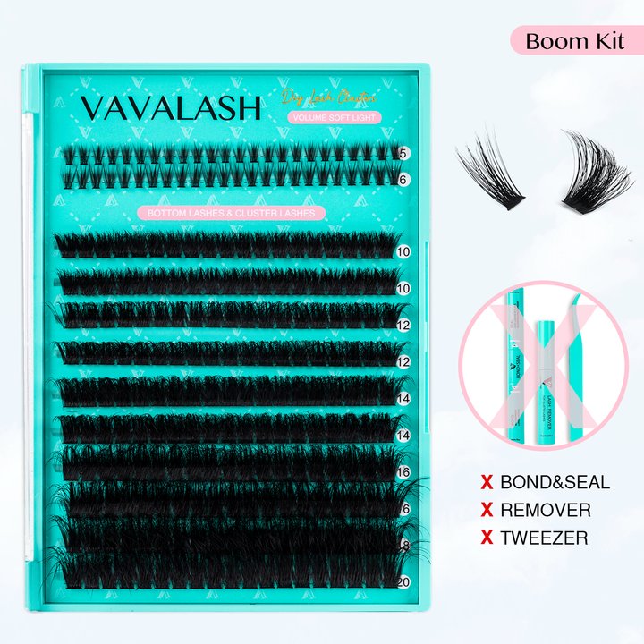 Boom Lash Clusters